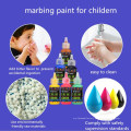 Hot sales factory direct easy to clean and suitable for children Ebru marbling paint